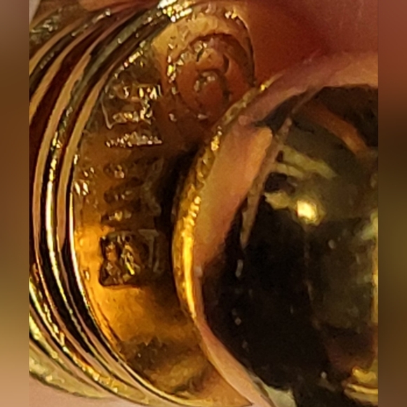 MMA Egyptian Gold Disc Necklace - Picture 9 of 10